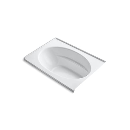 Kohler 60 in L, 42 in W, White, Acrylic 1113-R-0